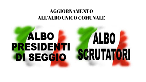 albo scrutatori e presidenti