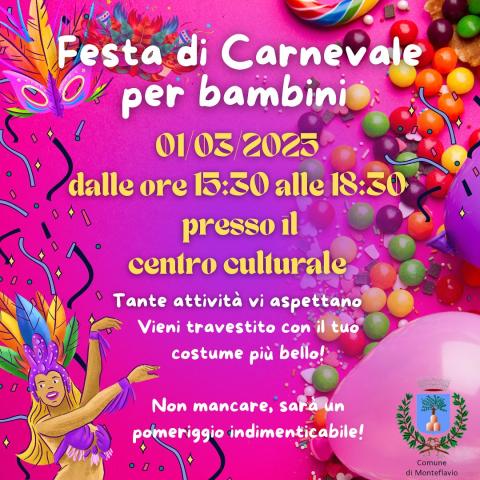 festa di carnevale 202 locandina