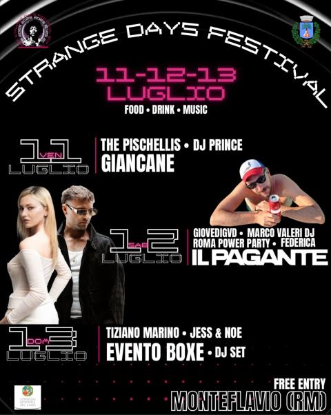 Strange Days Festival 2025