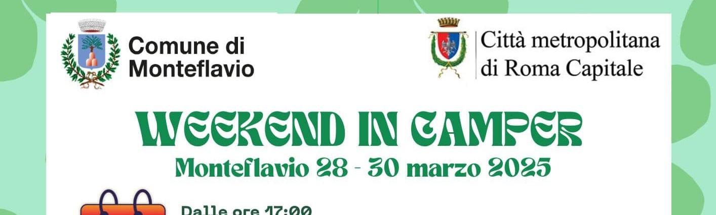 weekend in camper copertina