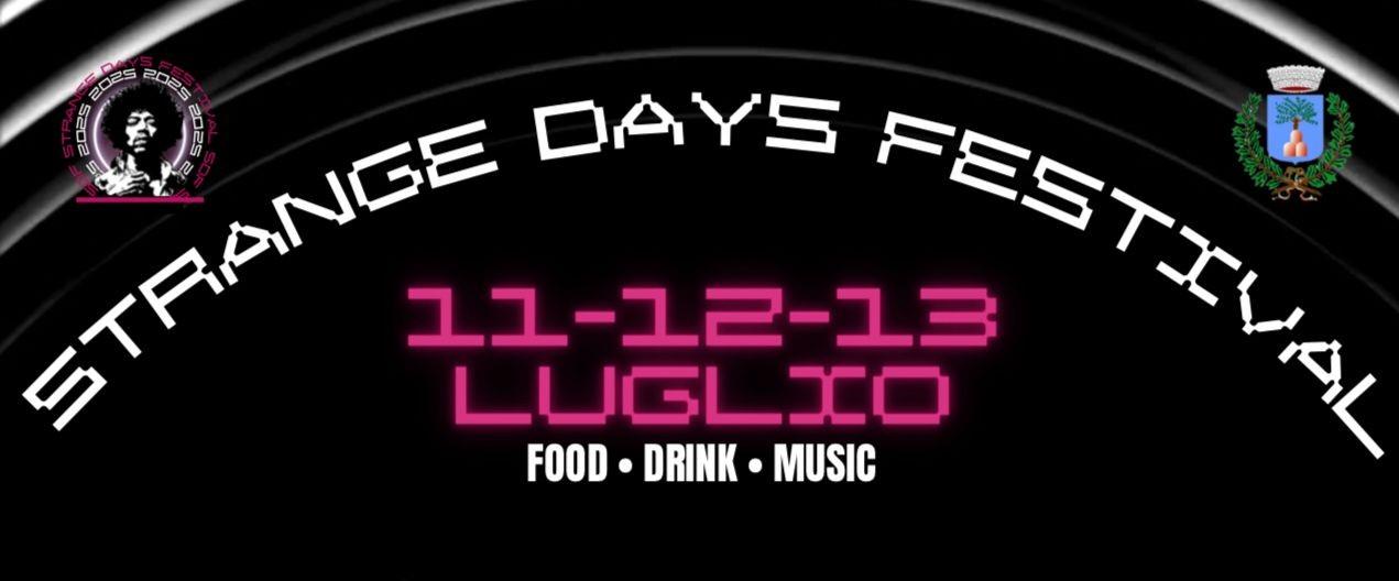 Strange Days Festival 2025 copertina